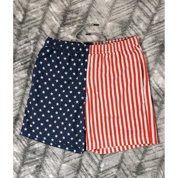 chubbies Other - Chubbies American Flag 7" Performance Training Brief Lined Shorts USA Men Medium
